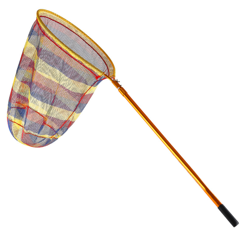 抄大鱼铝合金大物抄网青鱼鲟鱼大鱼网兜巨物抄网杆网头可拆卸现货