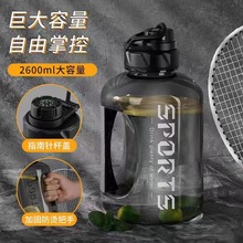 批发网红大容量杯子茶水分离运动水壶夏季便携塑料水杯吸管吨吨桶