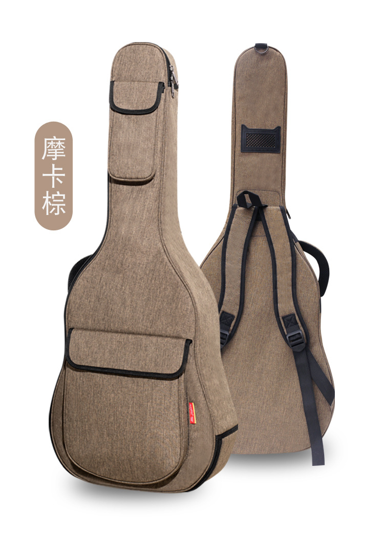 加厚吉他包40/41寸便携双肩可背可提吉他套成人电吉他包民谣琴袋