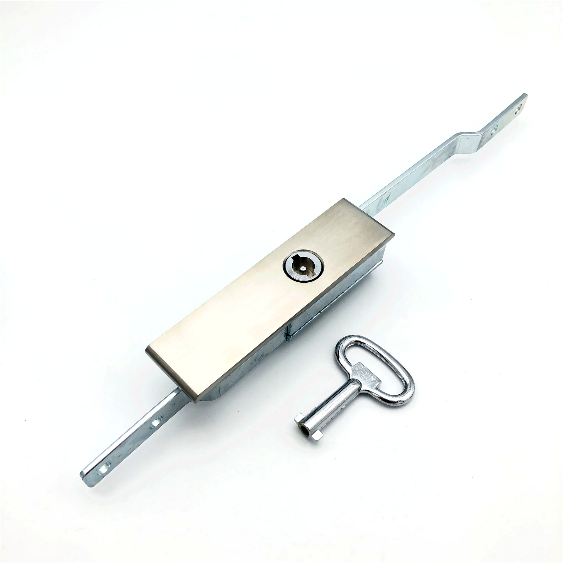 都发电气 ms821连杆锁 威图机柜门锁 优质不锈钢配电箱柜门机械锁