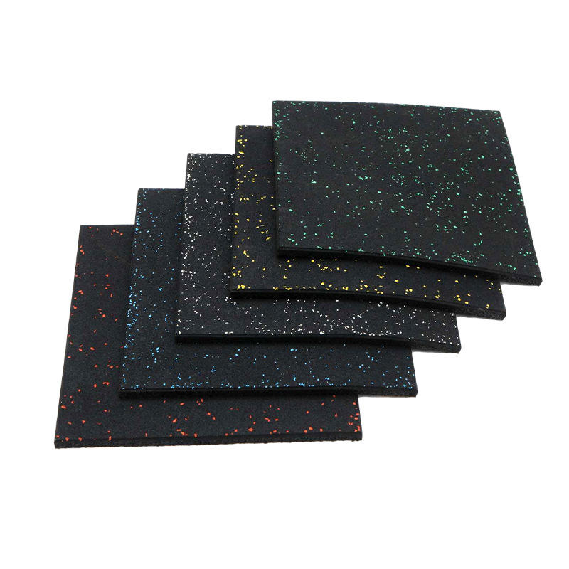 橡胶静音地垫 地胶减震隔音缓冲垫室内缓冲防护隔音橡胶地垫批发