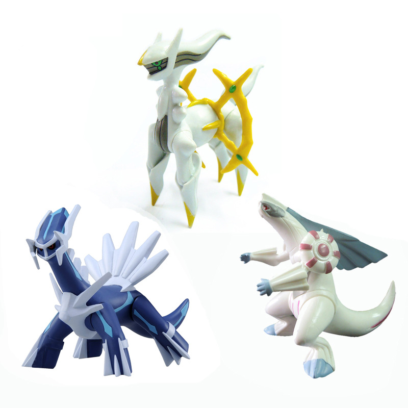 神奇宝贝阿尔宙斯创世神帝牙卢卡帕路奇犽神兽可动手办国产公仔