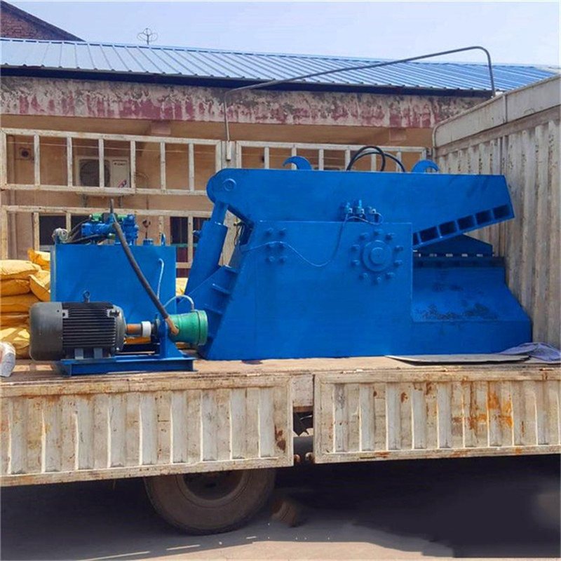 现货供应卧式废钢废铁铜器鳄鱼剪德辉废旧钢材处理剪切机