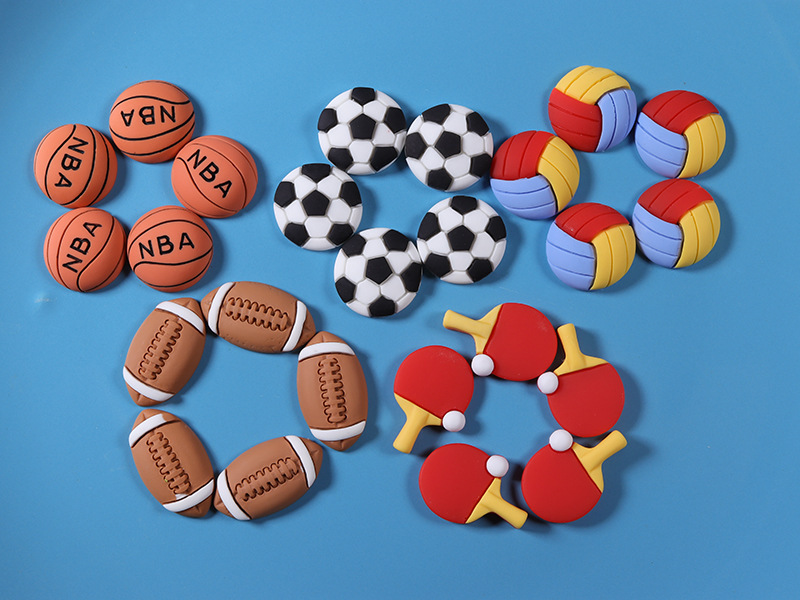 奥妙体育运动乒乓篮球树脂饰品配件diy手工材料滴胶手机壳装饰贴