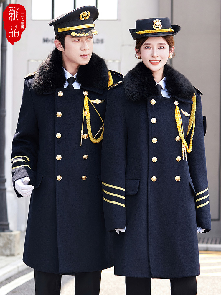 保安服加厚工装套装男工作服制服形象岗礼仪服礼宾服秋冬保安冬装