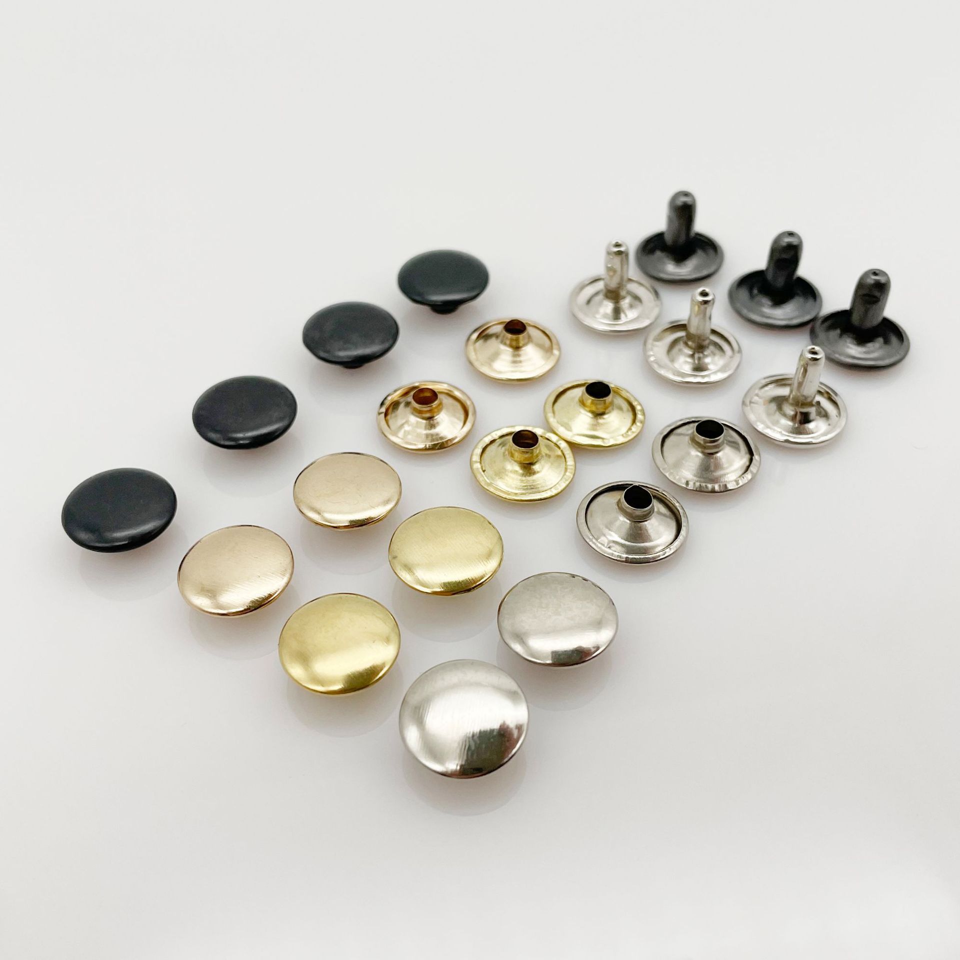 加长20mm 铆钉 银白色帽钉 长脚双面撞钉 加亮铜铆钉 量大从优