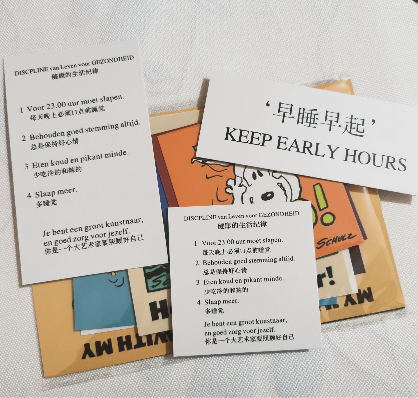 ins简约风马蒂斯装饰卡片拍照背景早睡早起励志贴纸海报墙贴