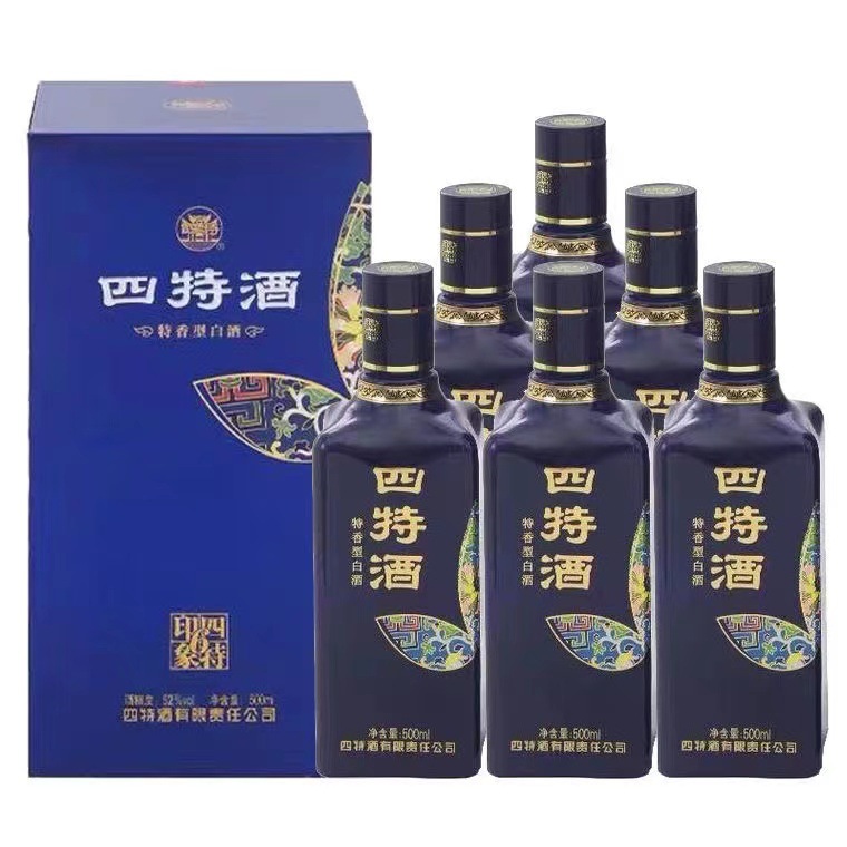 江西四特酒52度四特印象6号500ml*6瓶整箱特香型白酒 图片_高清大图
