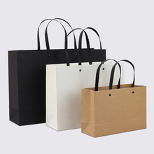 纸袋定制铆钉服装袋手提袋纯色礼品袋购物手拎袋企业宣传袋子印刷