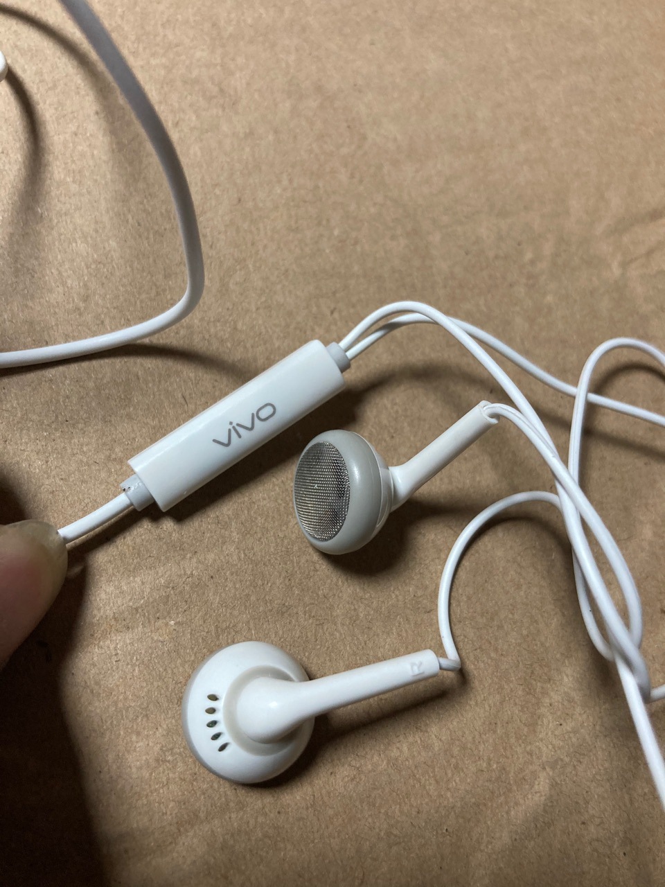 适用vivo 手机耳机 向日葵款 白磁6u喇叭