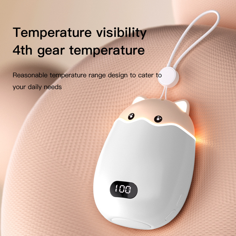 New Girls' Large Capacity Mini Winter Hand Warmer Power Bank Two-in-One Gift