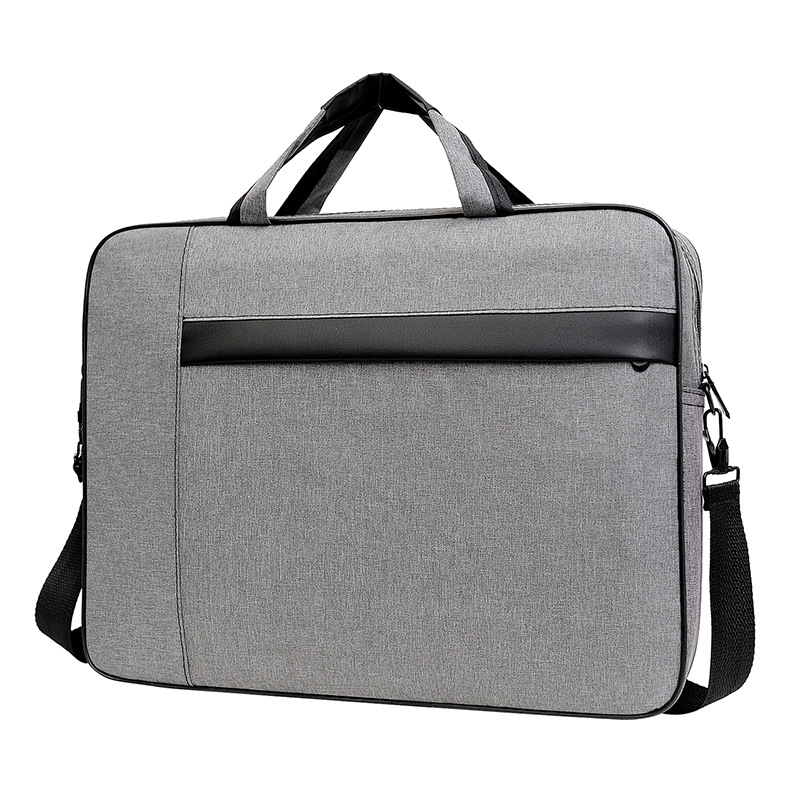 Cross-Border Notebook Bag Handbag Shoulder Crossbody Briefcase Computer Bag Custom Business Ipad Storage Bag Simple