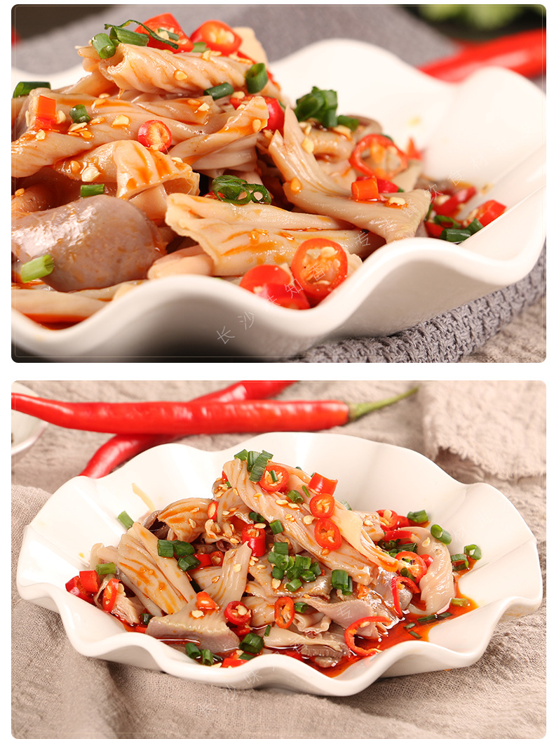 椒麻脆肠250g鸭食管特色即食凉菜半成品菜凉拌菜食材益旺麻辣脆肠