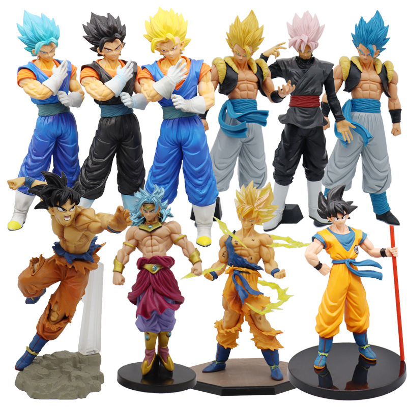 Dragon Ball Super Saiyan Hand-Made Anime Model Peripheral Decoration Sun Wukong Vegeta Classic Super Series