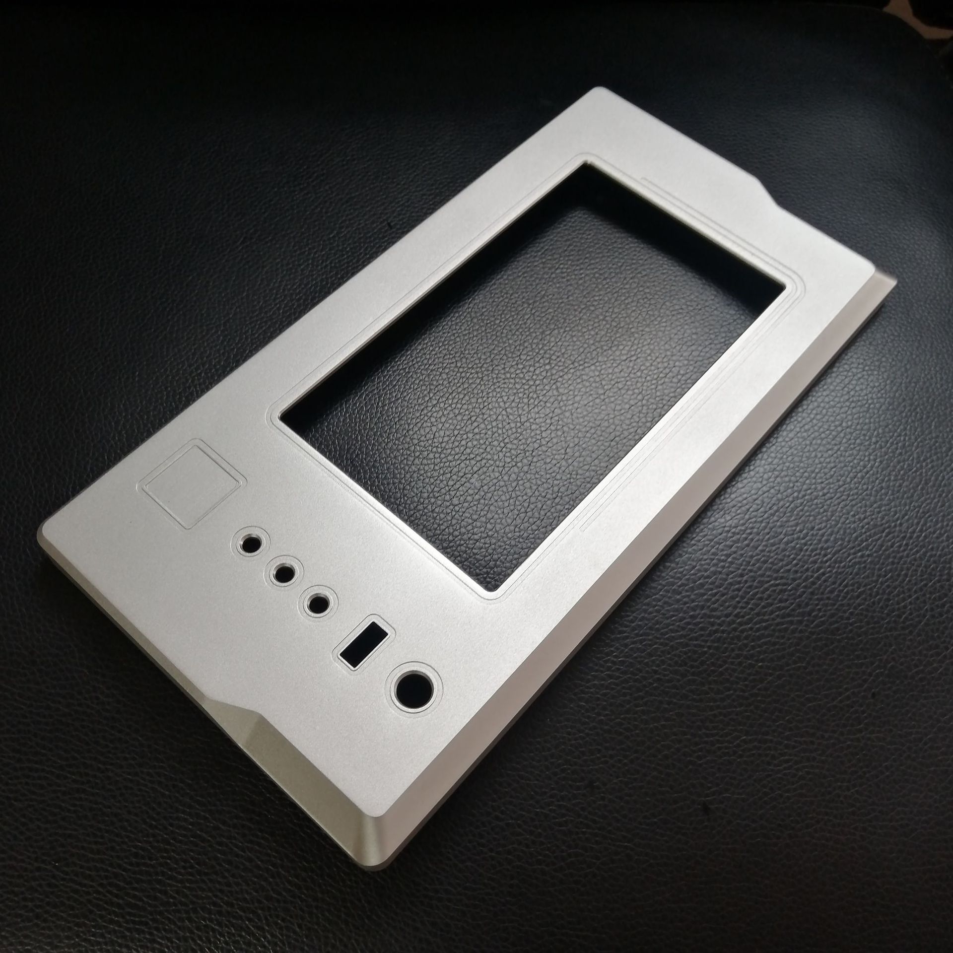 厂家定制铝合金面板 显示屏面板精加工 显示器边框定制 阳极氧化