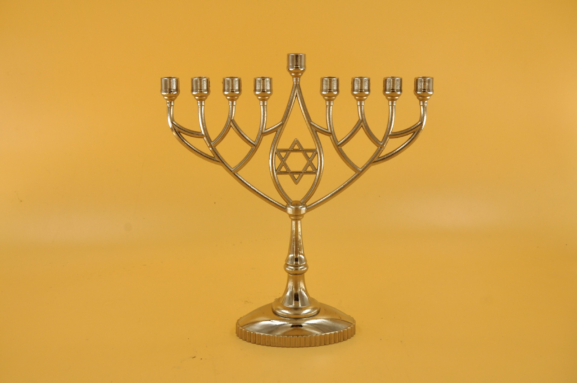 金属烛台,光明节烛台,以色列烛台,犹太教九头欧式烛台w7-109