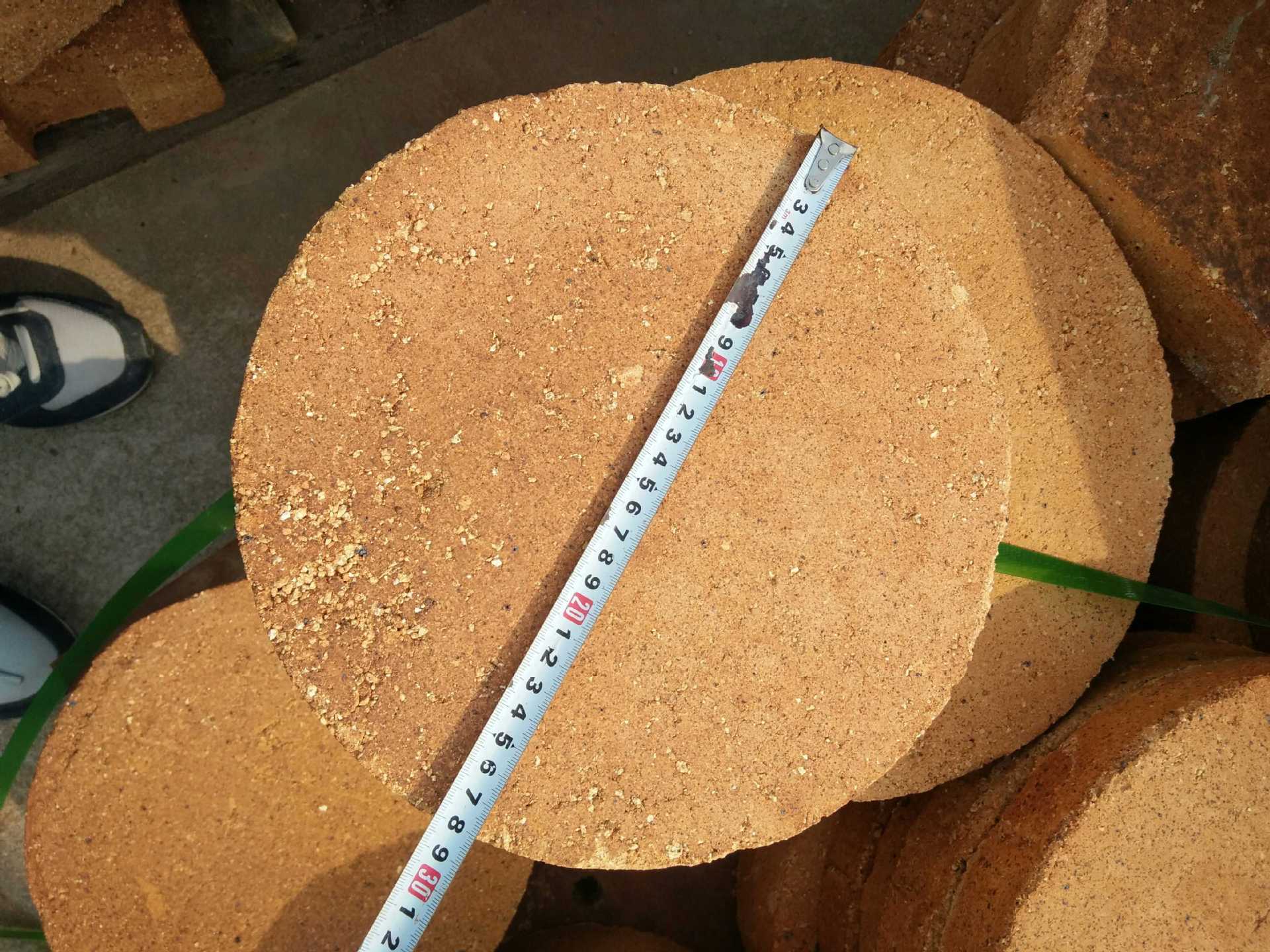 1300度耐火砖 电炉垫砖 圆饼耐火砖280x100