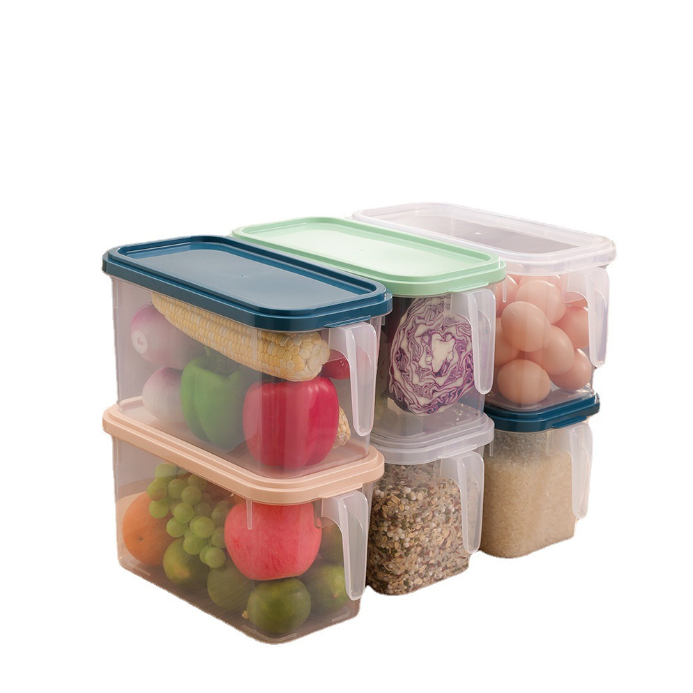 Refrigerator Preservation Storage Box Storage Storage Box Crisper Egg Dumplings Box Food Storage Box 0170