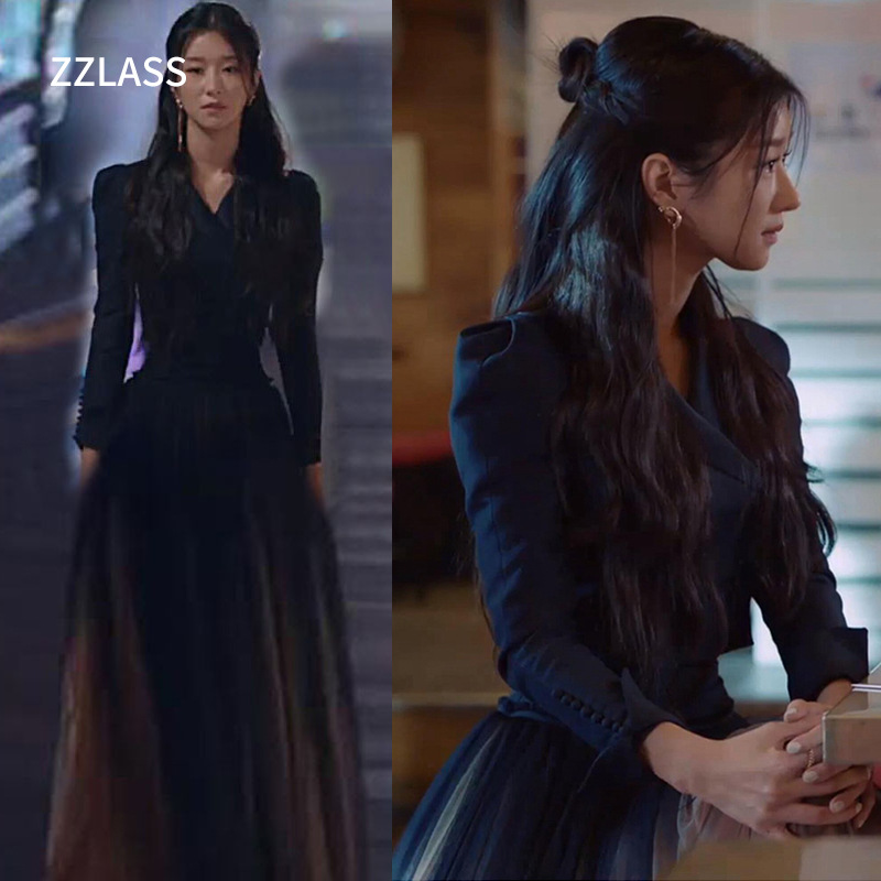 西装外套西服网纱半身裙夏高文英虽然是病精神但没关系徐睿知同款