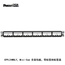 Panduit泛达24口网络配线架空架CPPL24WBLY非屏蔽不含模块CP24BLY