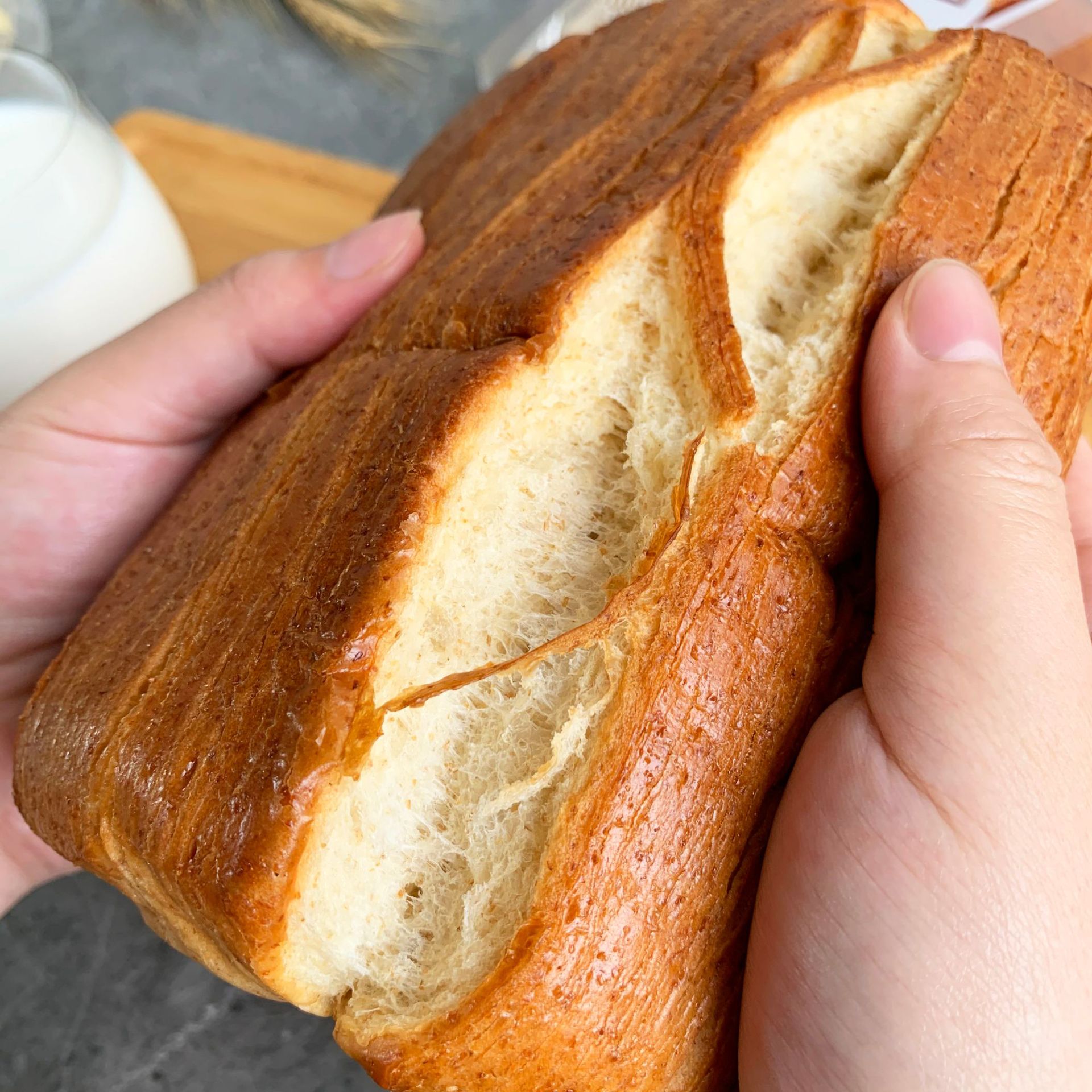 钢琴手撕粗粮面包原味168g手撕网红学生营养早餐点心学校超市批发