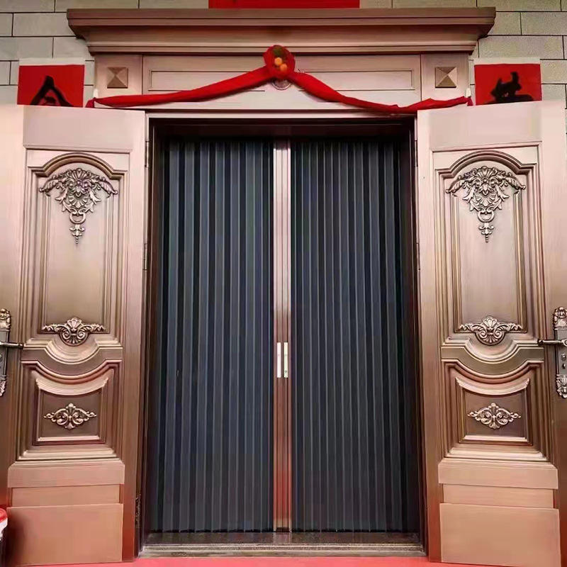 折叠网纱门  金刚网折叠门入户防蚊纱门推拉式隐形纱门伸缩纱门