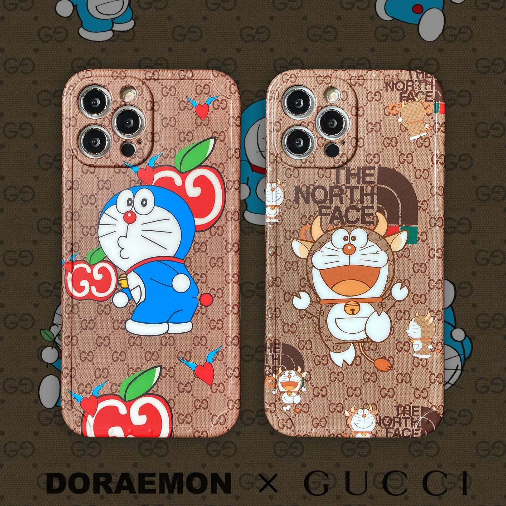 2021新款后盖式手机壳创意型可爱机械猫适用iphone12promax手机壳