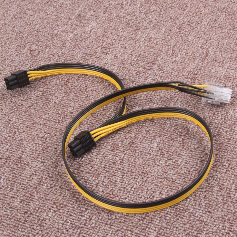 振华电源模组线 9宫格 leadex 冰山金蝶 6pin显卡线 显卡模块线