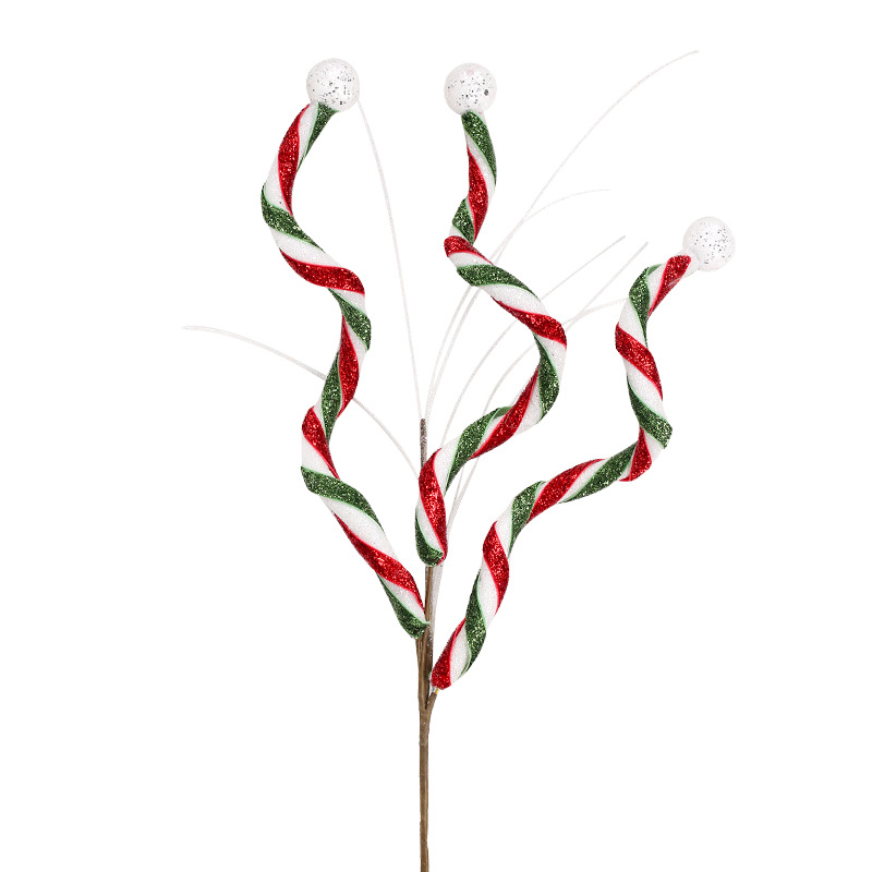 Christmas Decorations Christmas Candy Branch Christmas Tree Pendant Diy Home Party Bouquet Branch Flower Arrangement