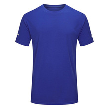 多功能运动亲子装圆领短袖T恤平成人和儿童夏季纯色跑步运动体恤