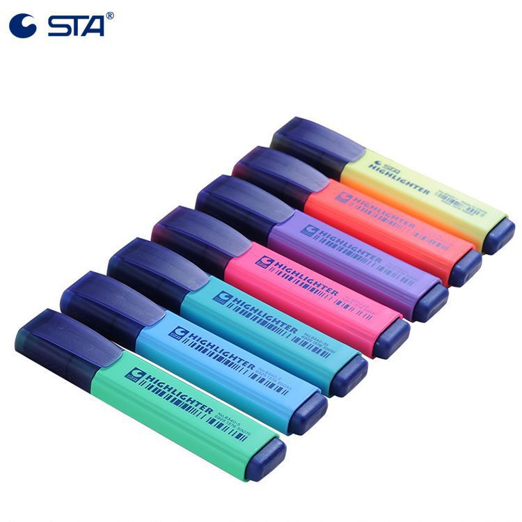 stationery  Sta Sta 8340 Fluorescent Marking Pen Notebook Office Mark Student Fluorescent Pen