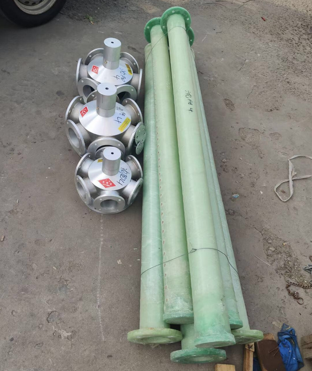 1m玻璃钢材质洒水管布水均匀 冷却塔布水管