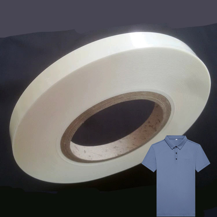 阿里推荐无缝体恤热熔胶膜 无缝衬衣衣领热熔胶膜耐水洗高弹