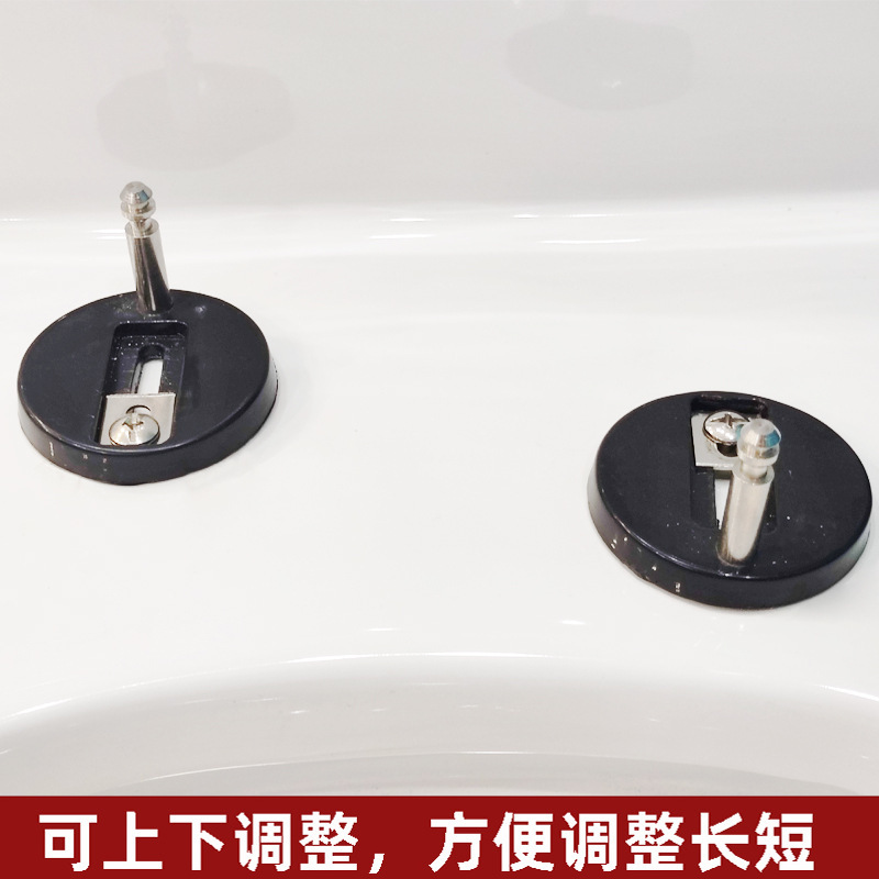 Top Universal Toilet Seat Cover Installation Accessories 304 Stainless Steel Rubber Holder Toilet Lid Screw Expansion Nail