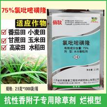 75%氯吡嘧磺隆 玉米小麦高粱甘蔗草坪阔叶莎草香附子除草剂2.5克