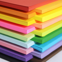 A4彩色纸打印复印纸彩纸儿童用手工纸千纸鹤折纸剪纸粉色多色新