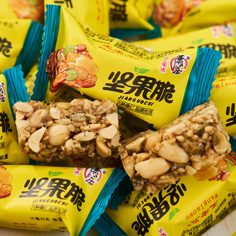 坚果脆散装袋装果仁酥糖喜糖麻糖传统糕点糖果四川特产年货小吃批
