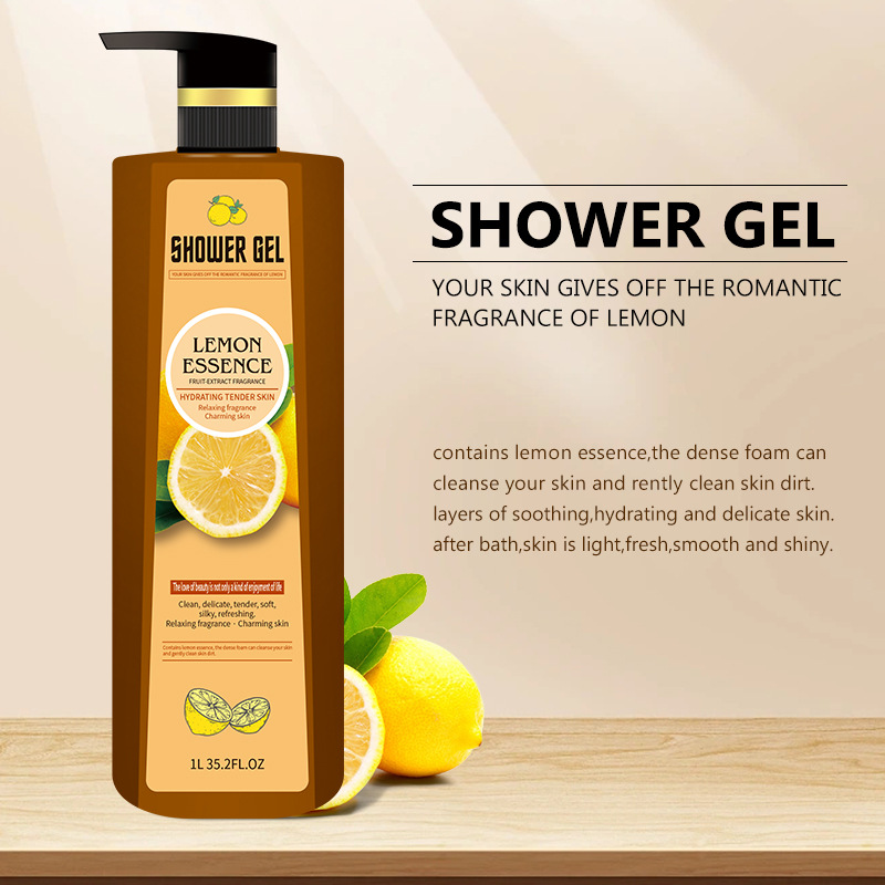 Foreign Trade Exclusive for Cross-Border Shampoo Carrot Olive Argan Oil Shampoo Shampoo Lemon Coconut Shower Gel