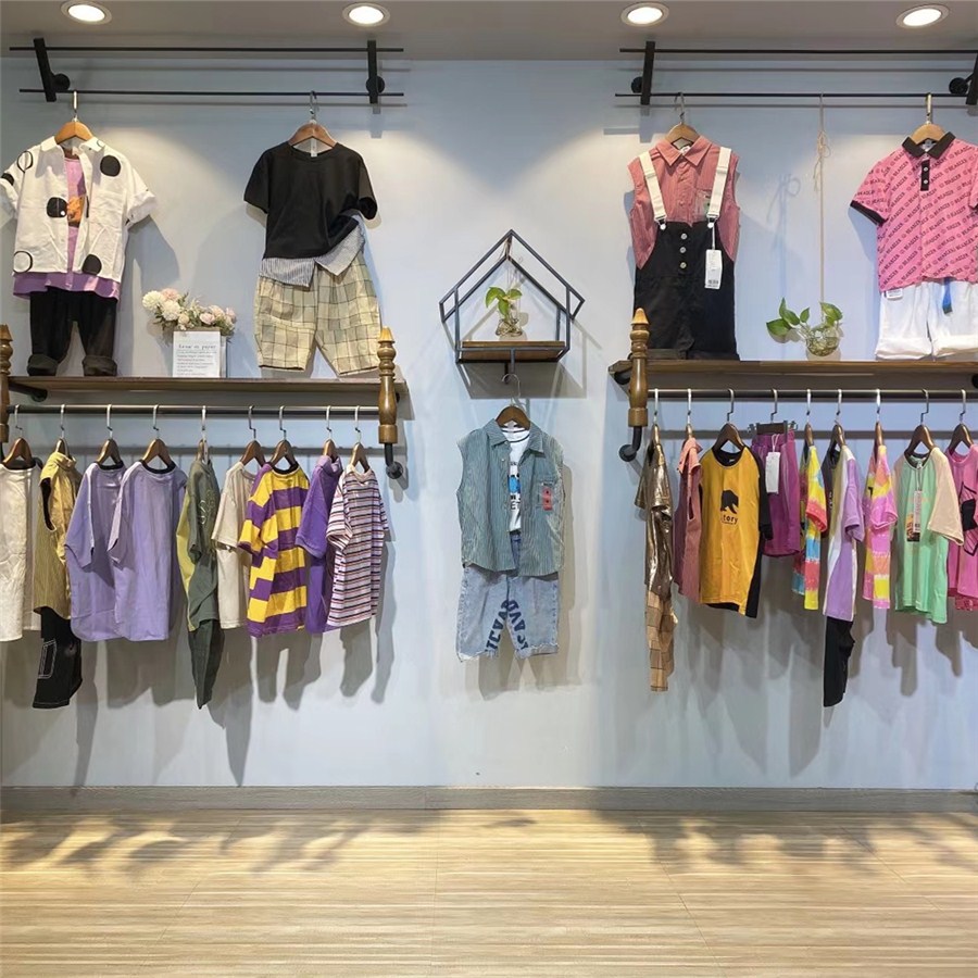 巴拉巴拉童装厂家货源批发男女儿童短袖t恤品牌折扣库存尾货童装