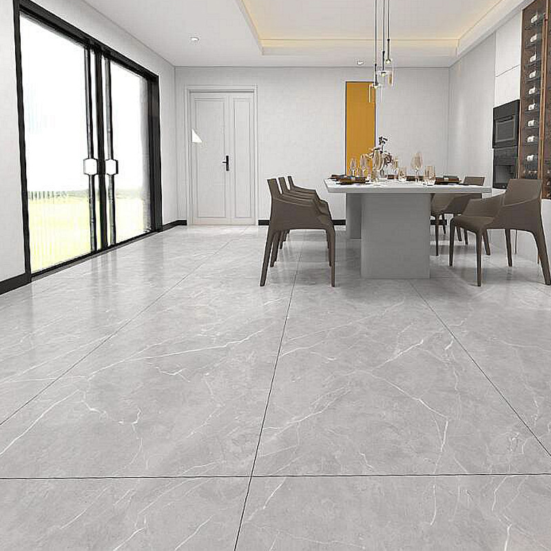 广东砖柔光大板900x1800瓷砖连纹通体大理石别墅客餐厅防滑地板砖