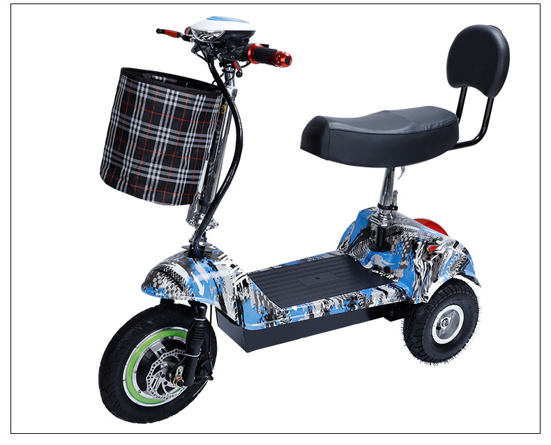 新款小海豚电动车小型电瓶车男女士代步车简易折叠车锂电池批发