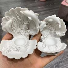 海洋大贝壳 小贝壳底座 球座 树脂工艺品跨境货源 球托水晶球底座