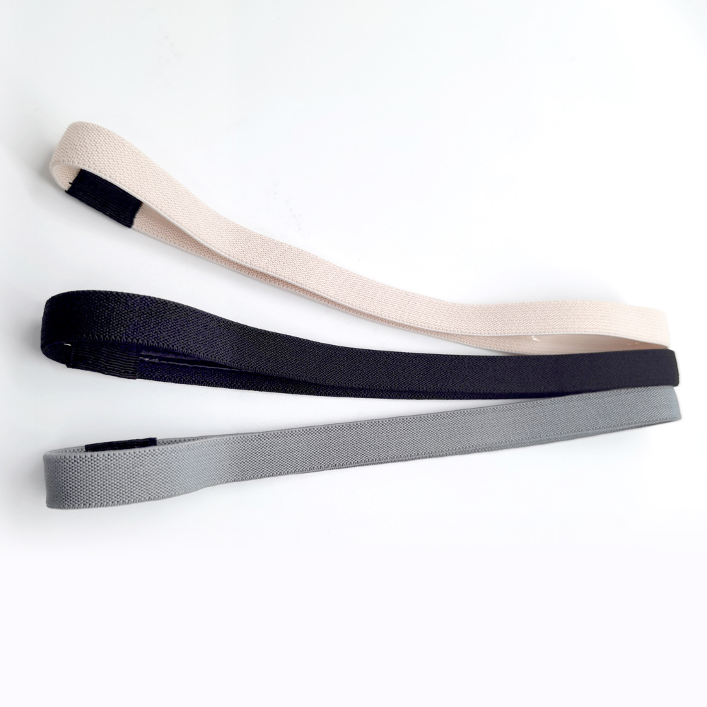 亲肤弹力发带跑步健身瑜伽运动止汗带户外硅胶条导汗弹力头巾