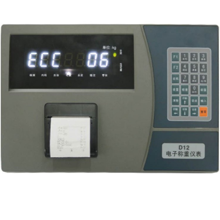 现货柯力d12 d12-p带打印数字汽车衡仪表 数字称重显示控制器