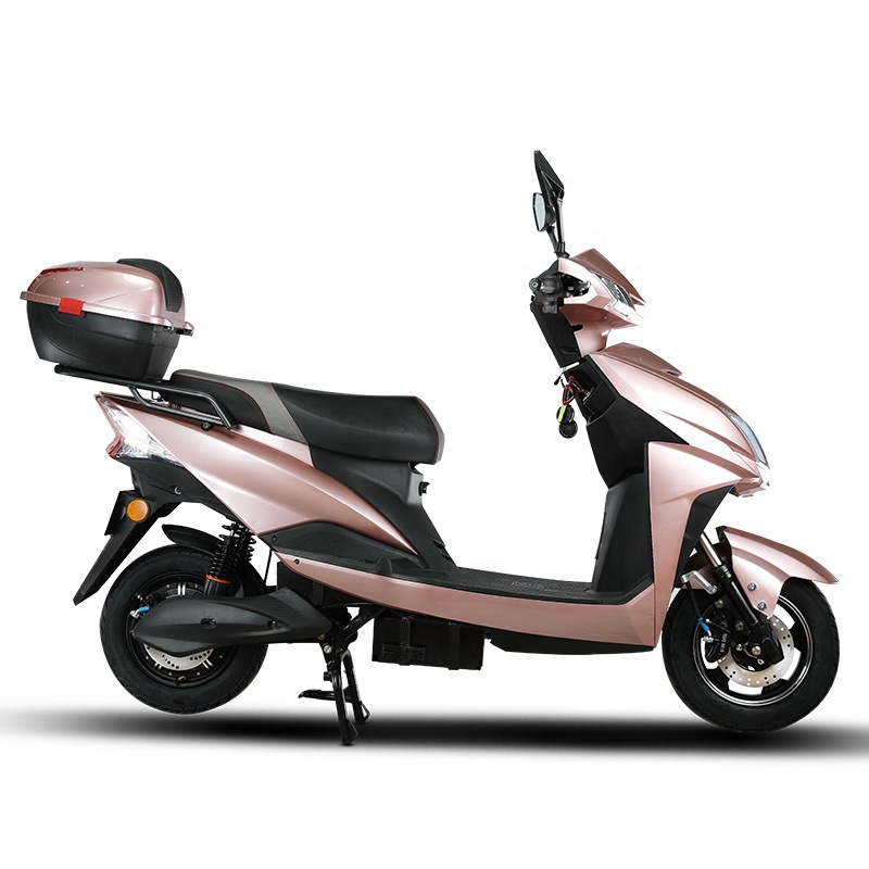 新款尚领电动摩托车电动电瓶车60v72v男女踏板锂电池外卖成人电摩