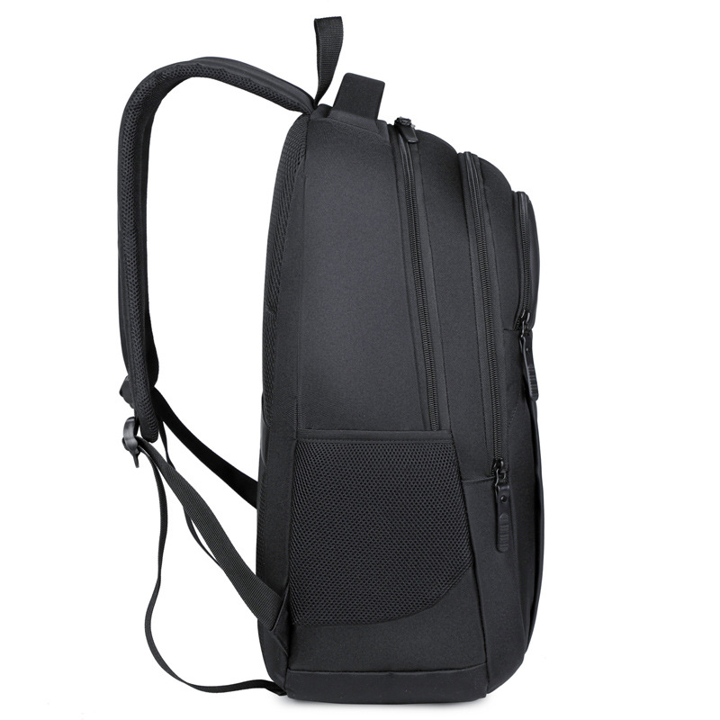 Men's Business Laptop Backpack Korean Style Leisure Travel Backpack Student Bag Large-Capacity Backpack