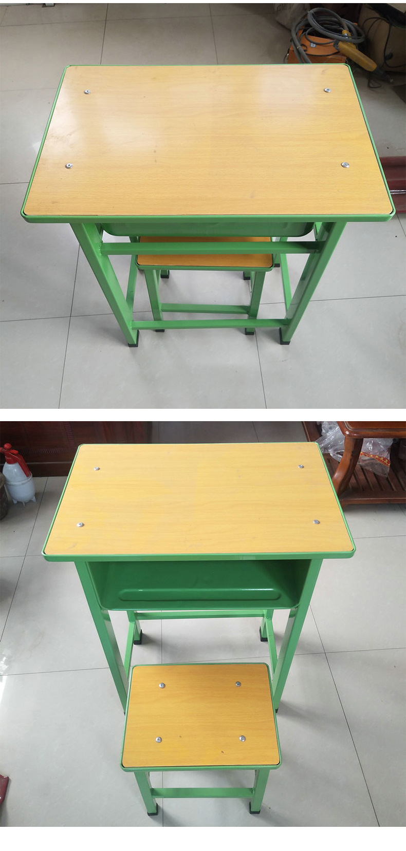 中小学生课桌椅儿童学习桌椅培训辅导班课桌写字桌家用书桌写字台