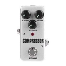 Portable Guitar Effect Pedal Compressor Booster Distortion跨