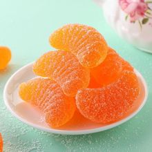 玉米软糖橘子软糖果批发喜糖网红零食Q弹混合水果糖休闲零食年货