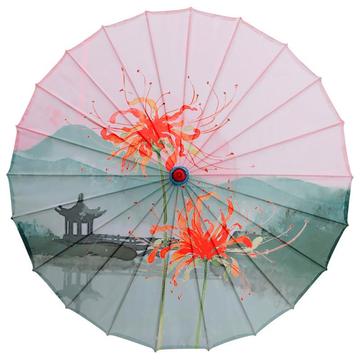 x70t中国风油纸伞装饰道具舞蹈伞演出伞旗袍走秀伞古风古典吊顶绸